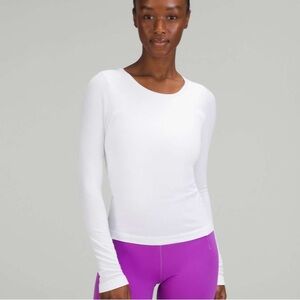 Lululemon Ebb to Street Waist-Length Long Sleeve